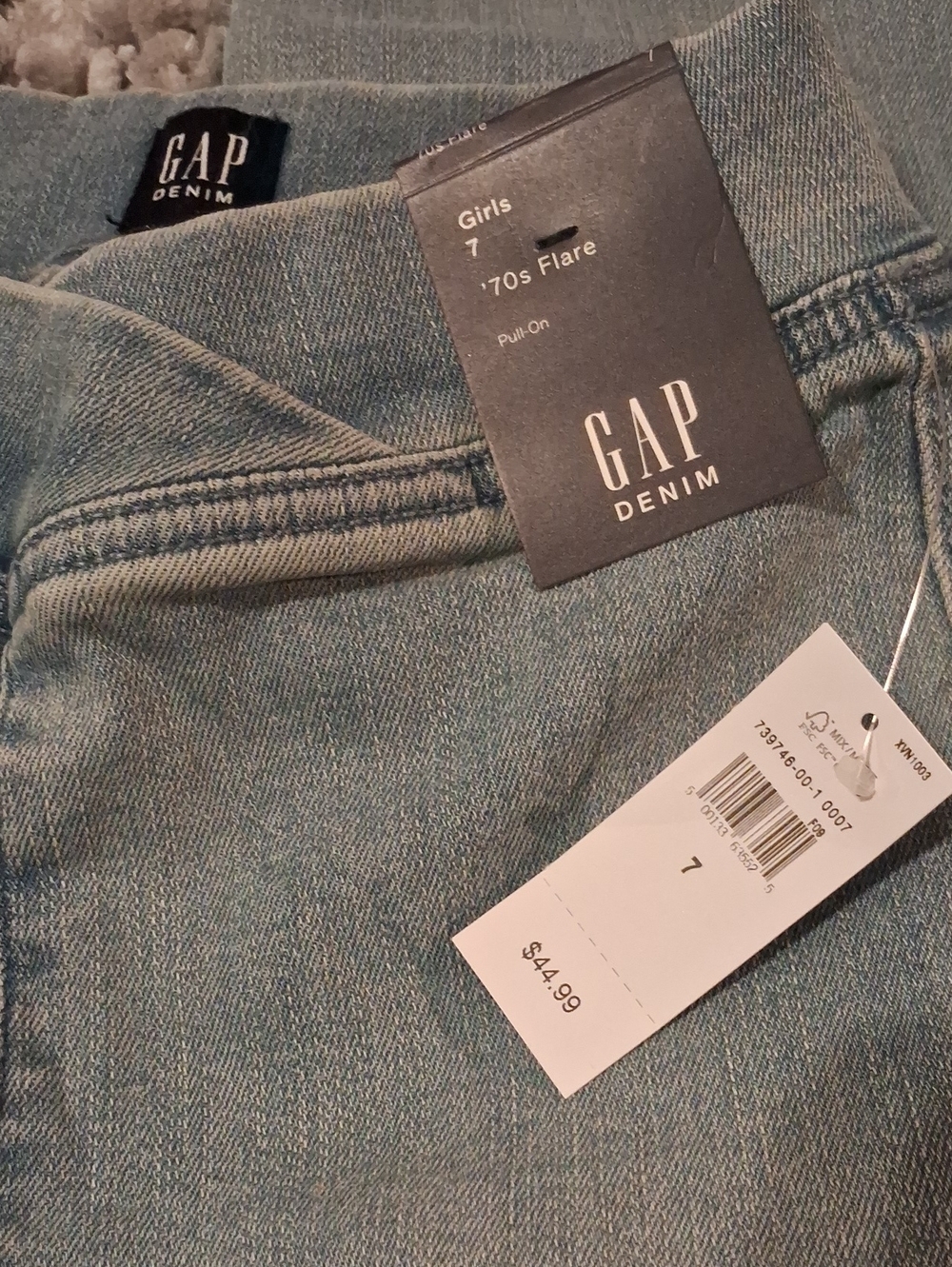GAP Denim Girls Light Blue Pull-On Flare Jeans